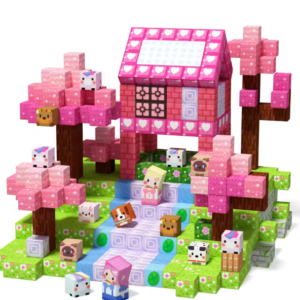 100pcs Magnetic Building Blocks for Children Toys Suitable for Girls STEM Sensory Gift Children Magnet Game
