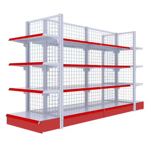 Retail Display Gondolas Shelves Racks Shelving for Supermarket Retail Shelving Shop Grocery Store