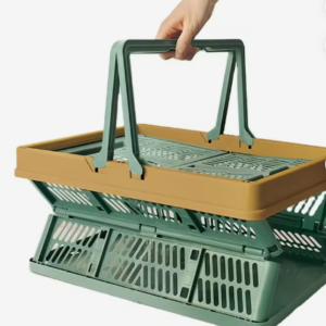New Foldable Picnic Basket Collapsible Storage