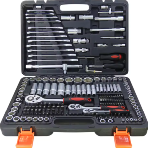 BNYA 216 Pcs 1/4" & 1/2" & 3/8" Professional Mechanical Repair Socket Wrench Set Full Automotive ToolBox Car Repairing Hand Tool